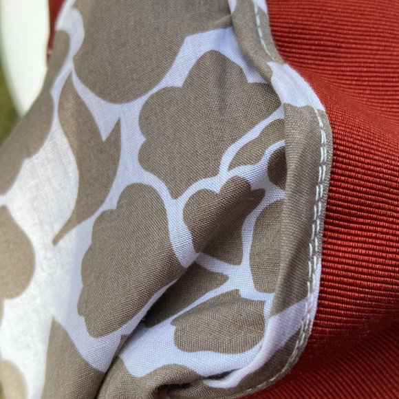 Banana Republic Factory dark orange three button 3/4 sleeve lined jacket size M - Picture 6 of 6